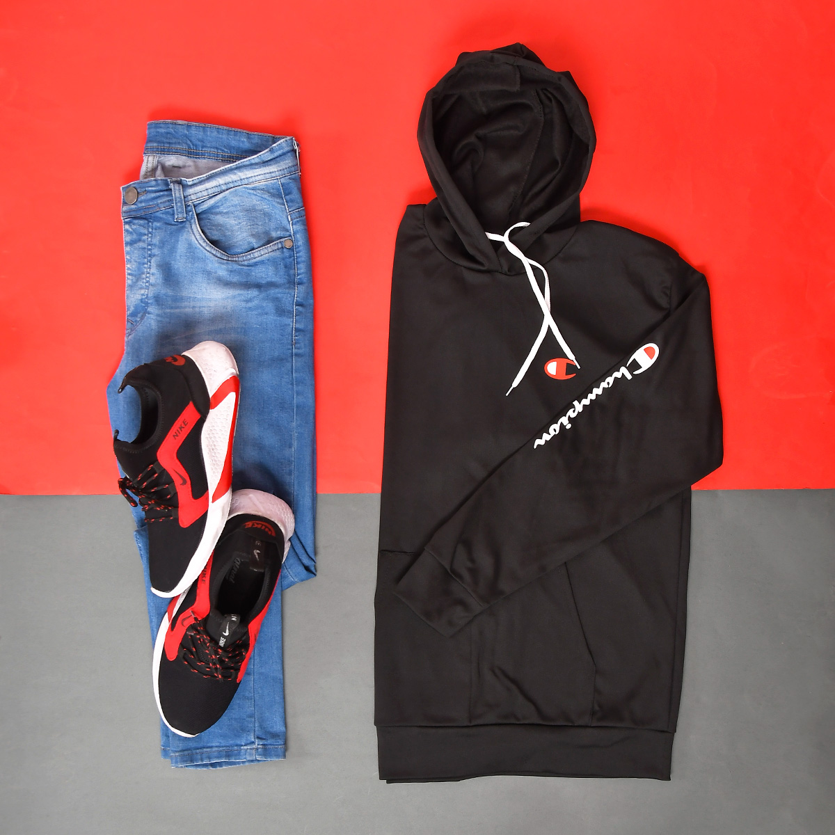 هودی چمپیون کلاه دار مردانه مدل Farshid