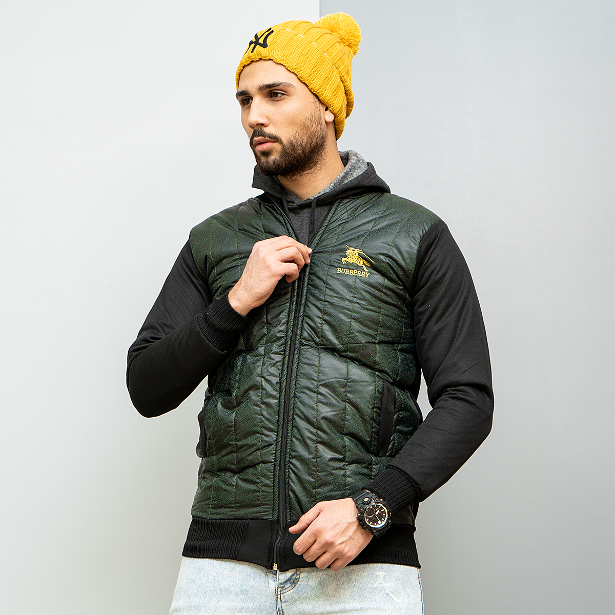 سويشرت مردانه مدل Rachel رنگ سبز