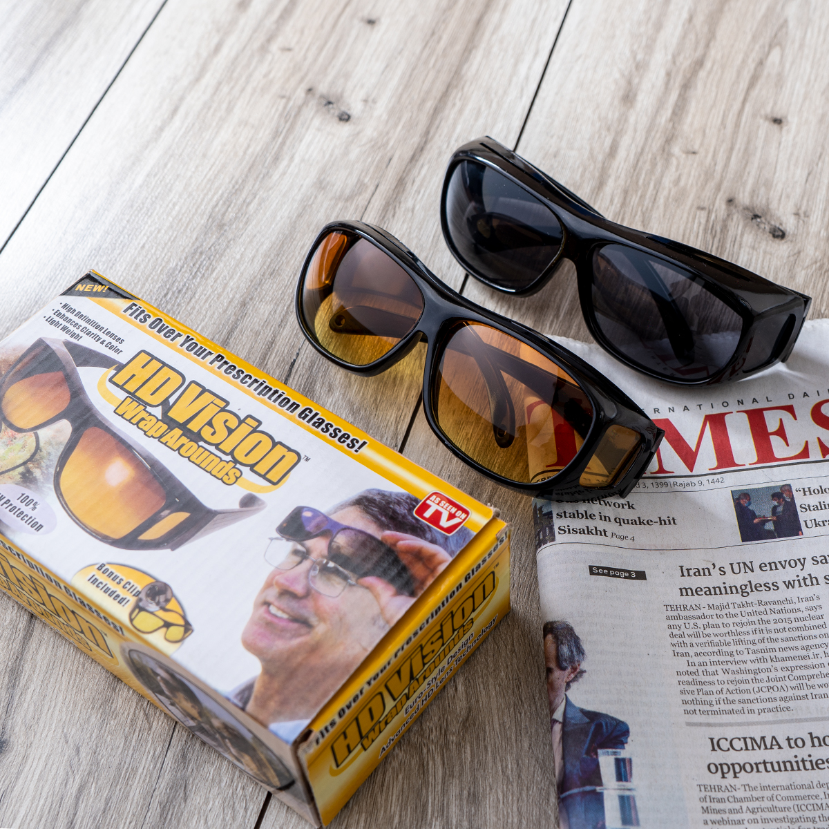 عينك افتابي hd vision