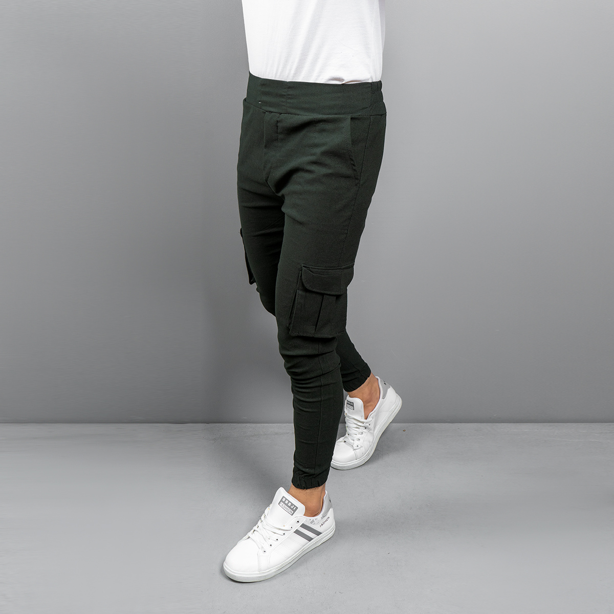 شلوار اسلش مردانه ( سبز یشمی ) مدل kombo