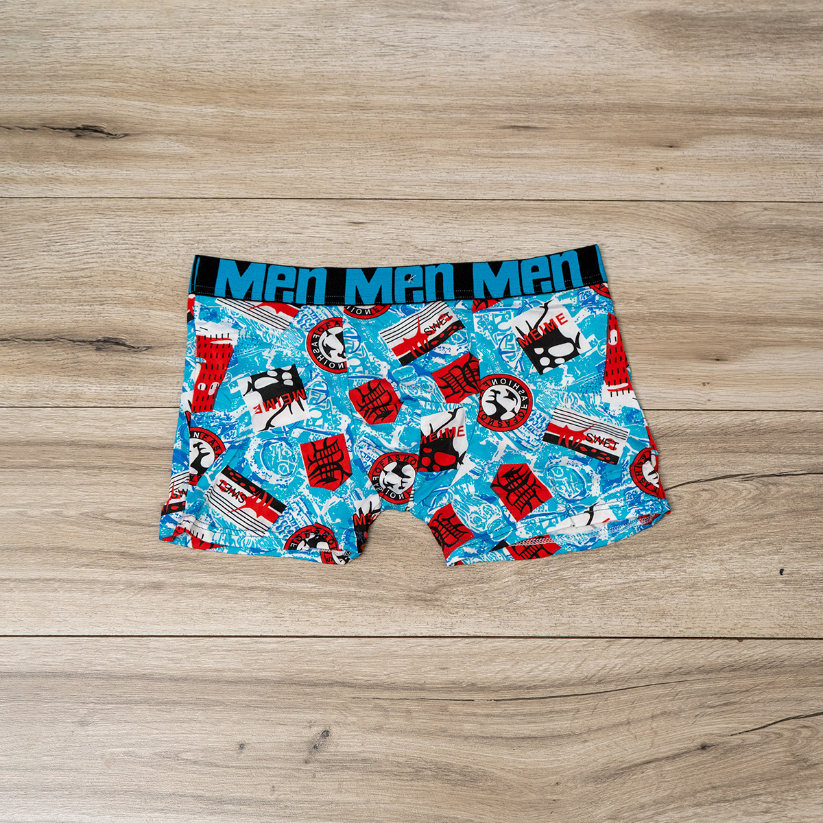 شورت نیم پا آبی روشن(T) مدل .MAN(T)