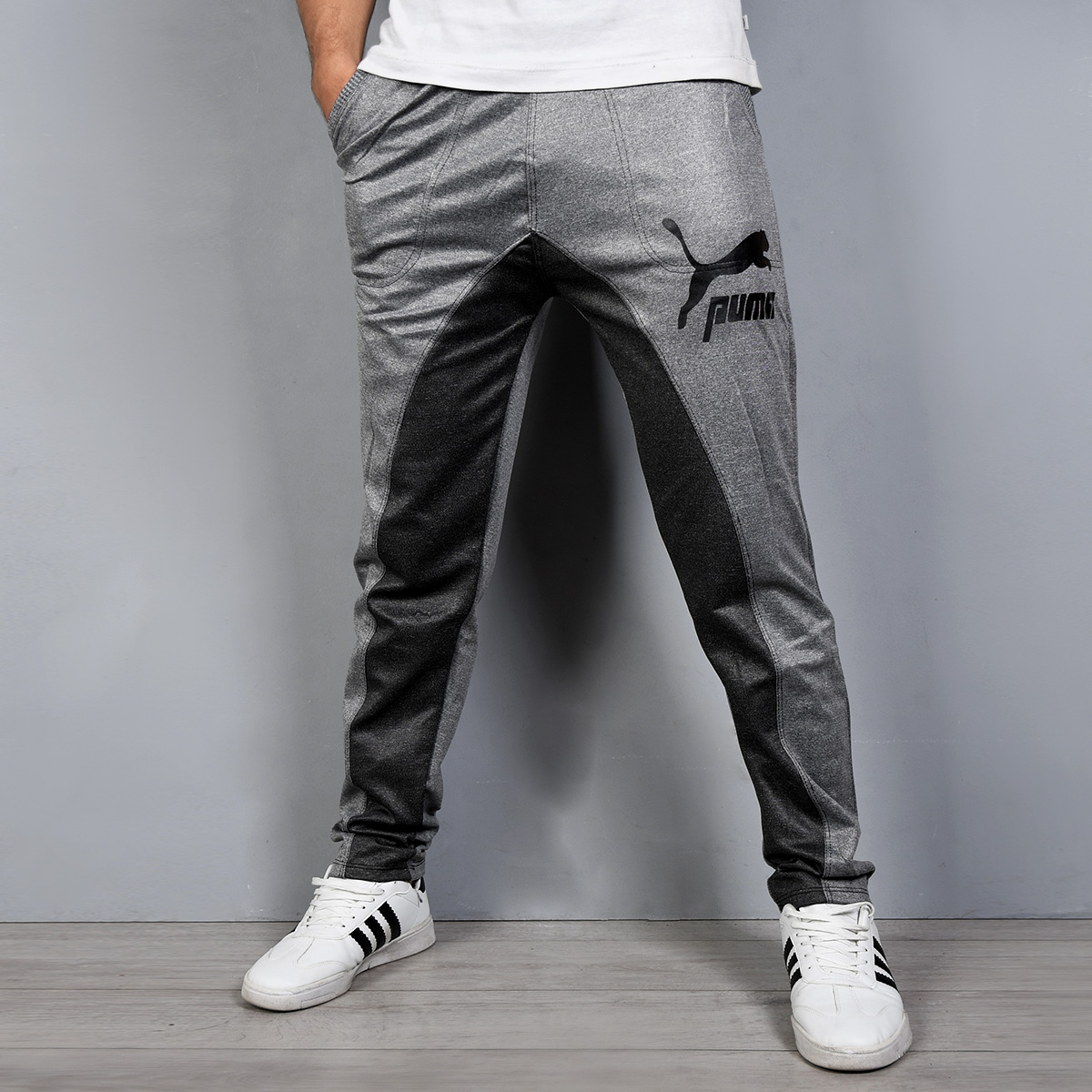 شلوار اسلش (T)مردانه پوما دو رنگ طوسی مدل G68