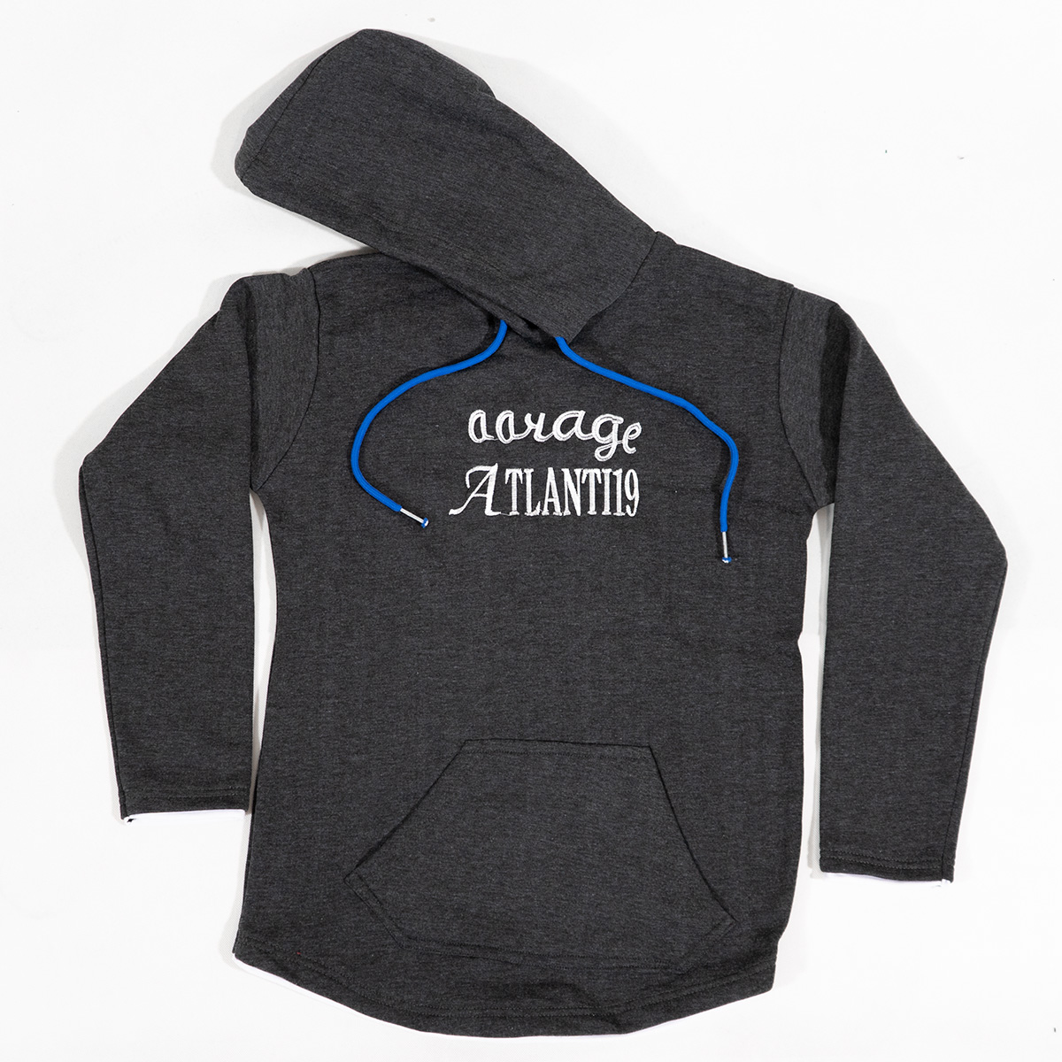 هودی ذغالی مردانه مدل Atlanti