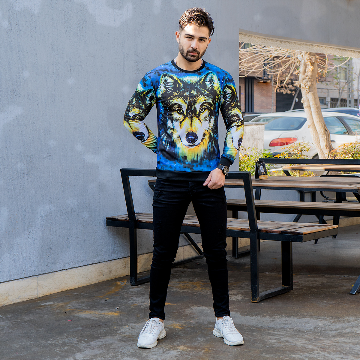 دورس مردانه طرح گرگ مدل Kasra