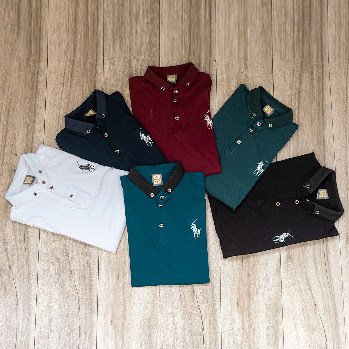 تیشرت POLO مردانه مشکی مدل Havino