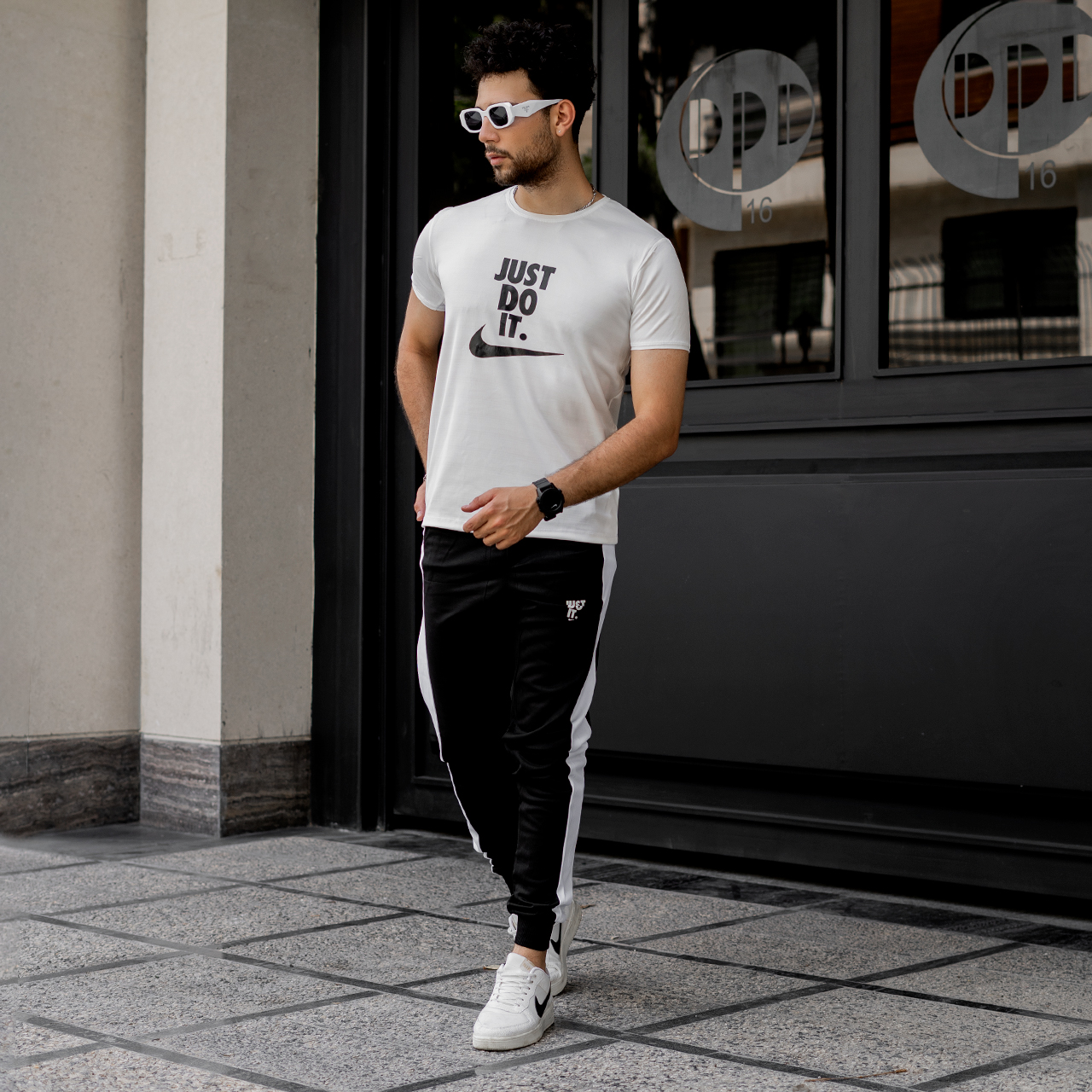 ست تیشرت شلوار just do it مردانه مدل emon