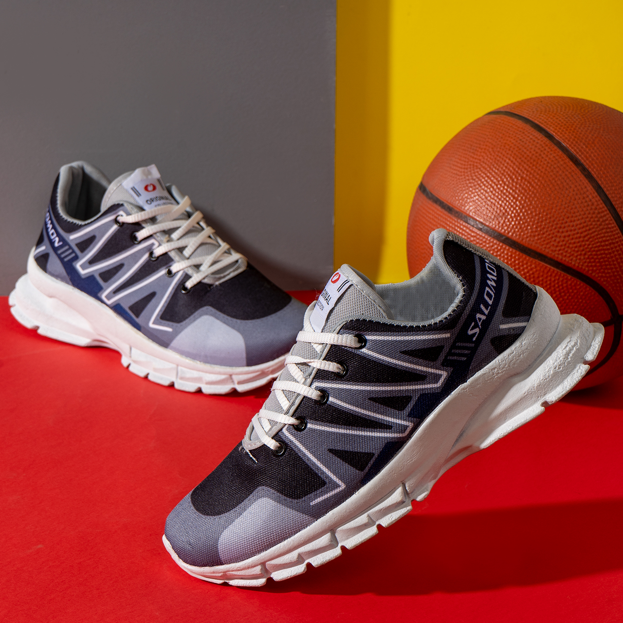 کفش ورزشی Salomon مردانه طوسی روشن مشکی مدلPadra