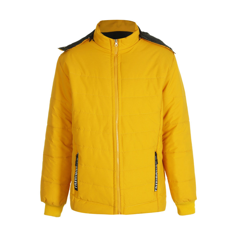 کاپشن مردانه نارنجی مدلAidin