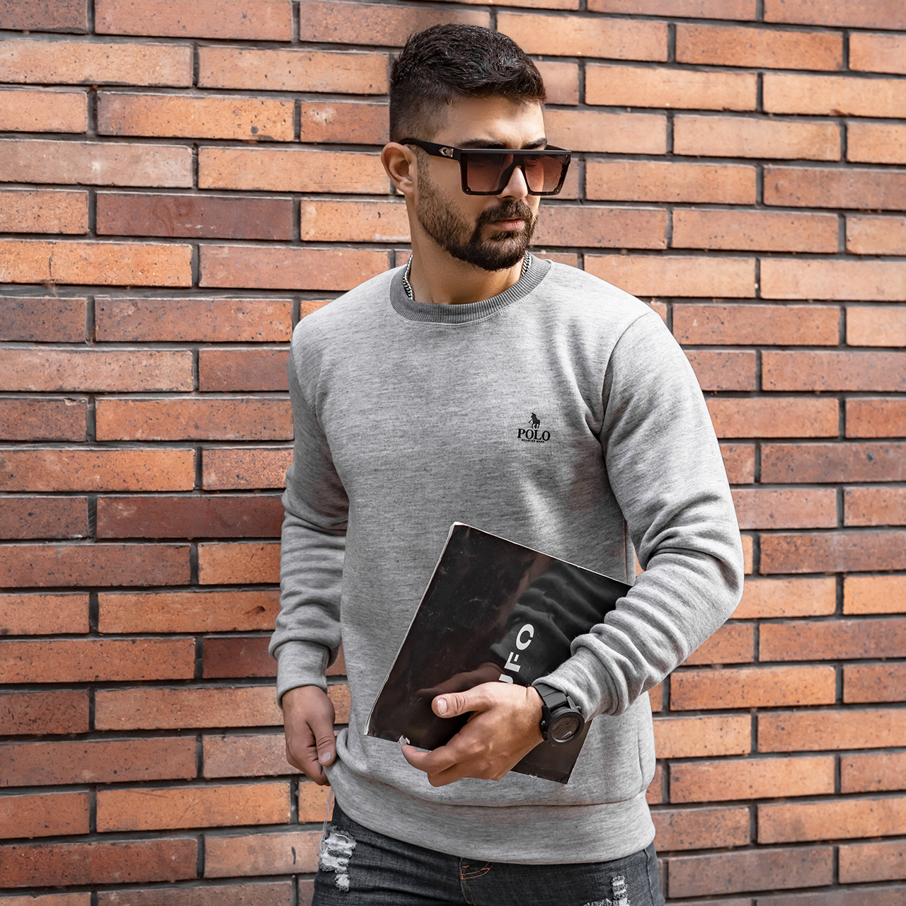 دورس مردانه polo طوسی روشن مدلLexi