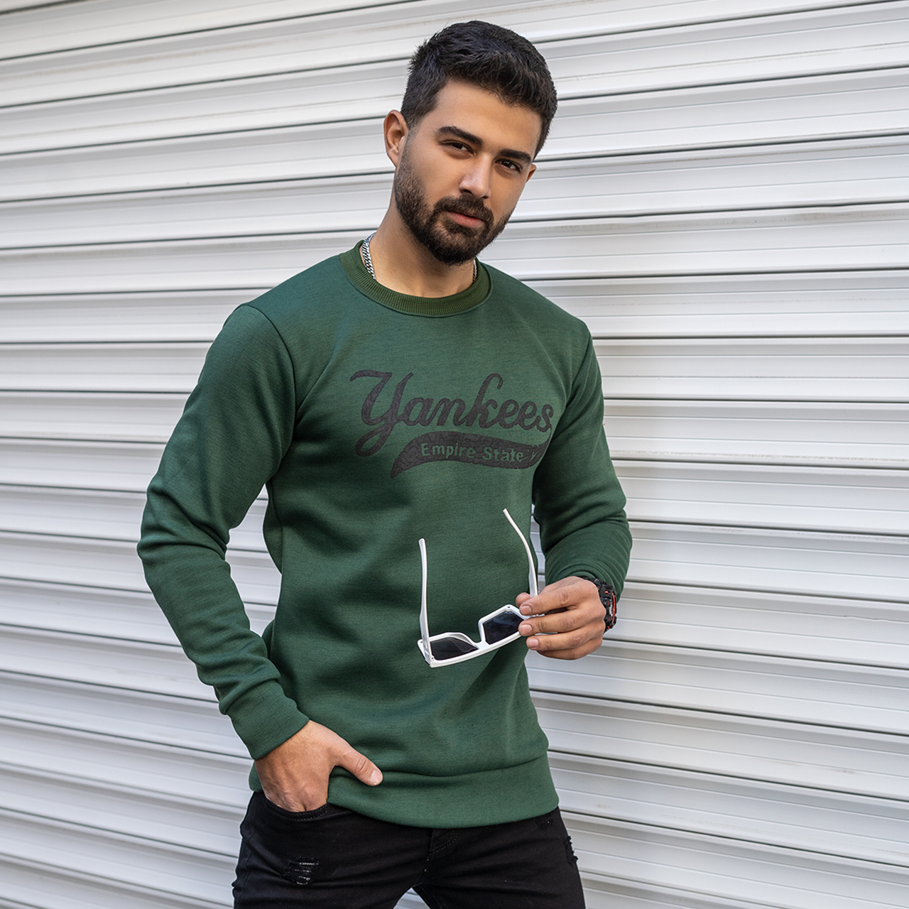 دورس مردانه Yankees سبز مدل Arsin