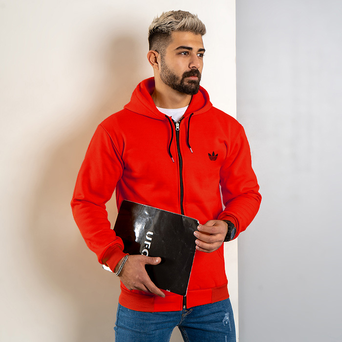 سوییشرت مردانه قرمز مدل Tirdad