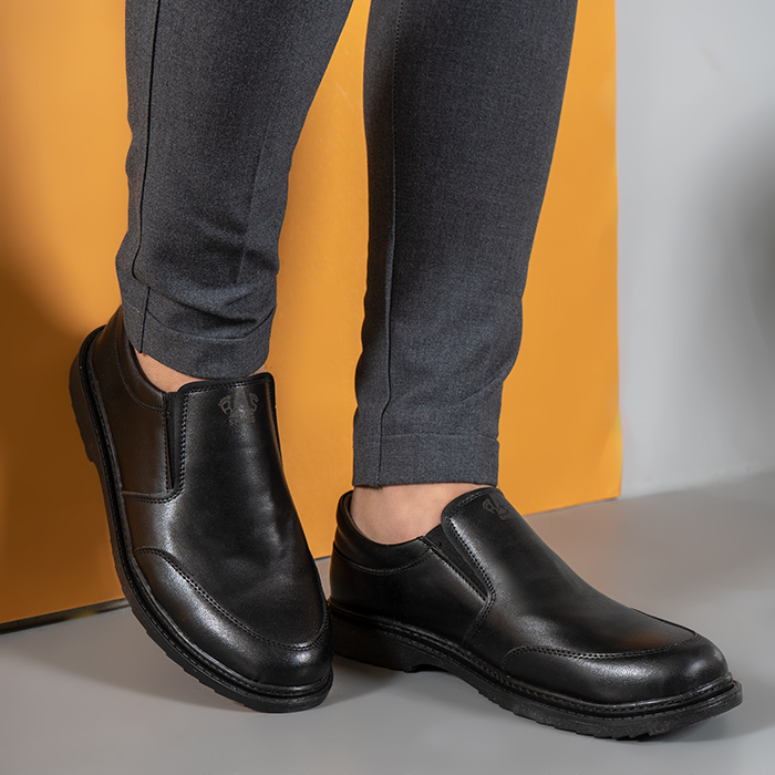 کفش رسمی مردانه مشکی مدل LALIK