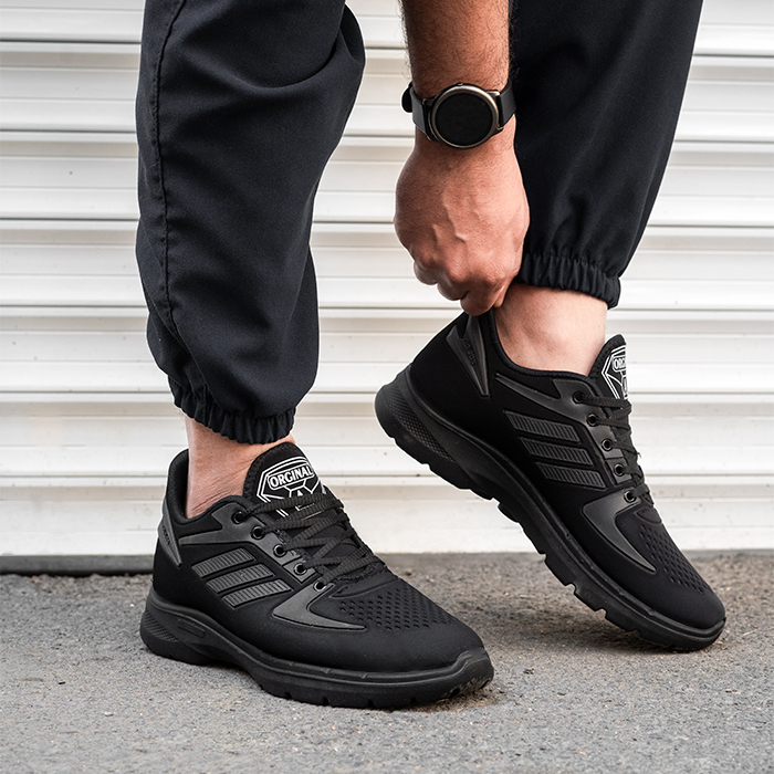 کفش ورزشی Adidas مردانه مشکی مدل ETKA