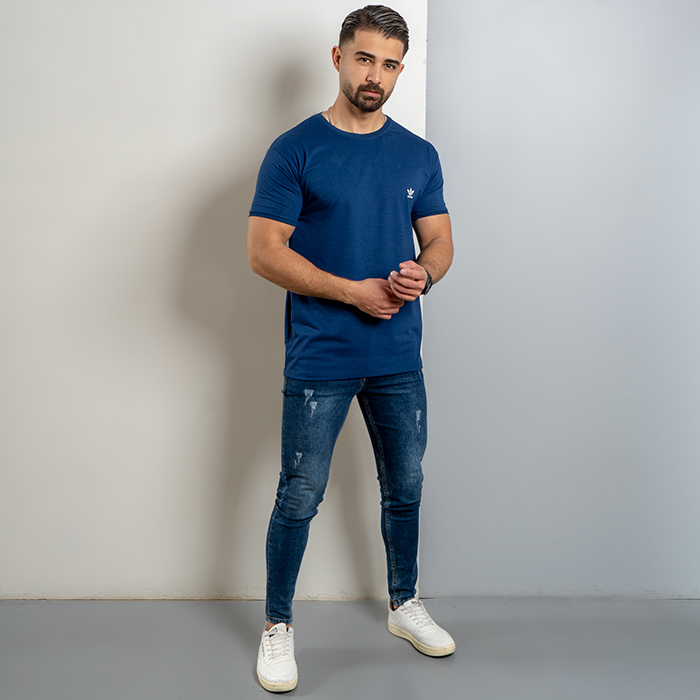 تیشرت ADIDAS مردانه سرمه ای مدل Edvard