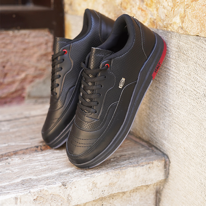 کفش تخت مشکی مردانه مدل Italy