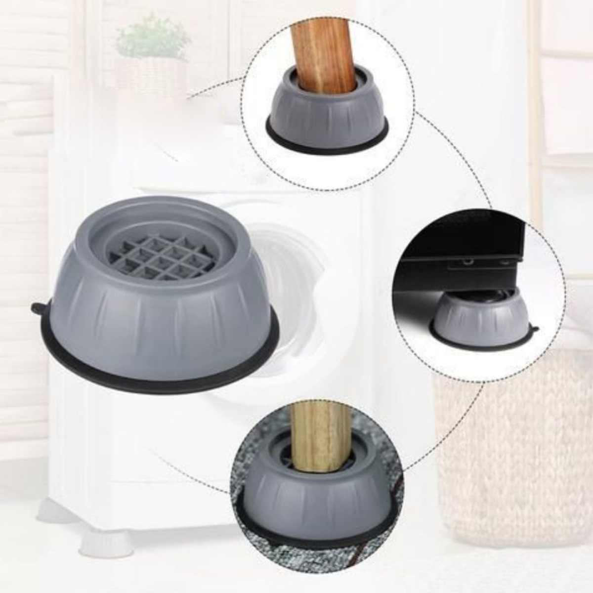 پایه لرزه گیر لباسشویی ( وارداتی )