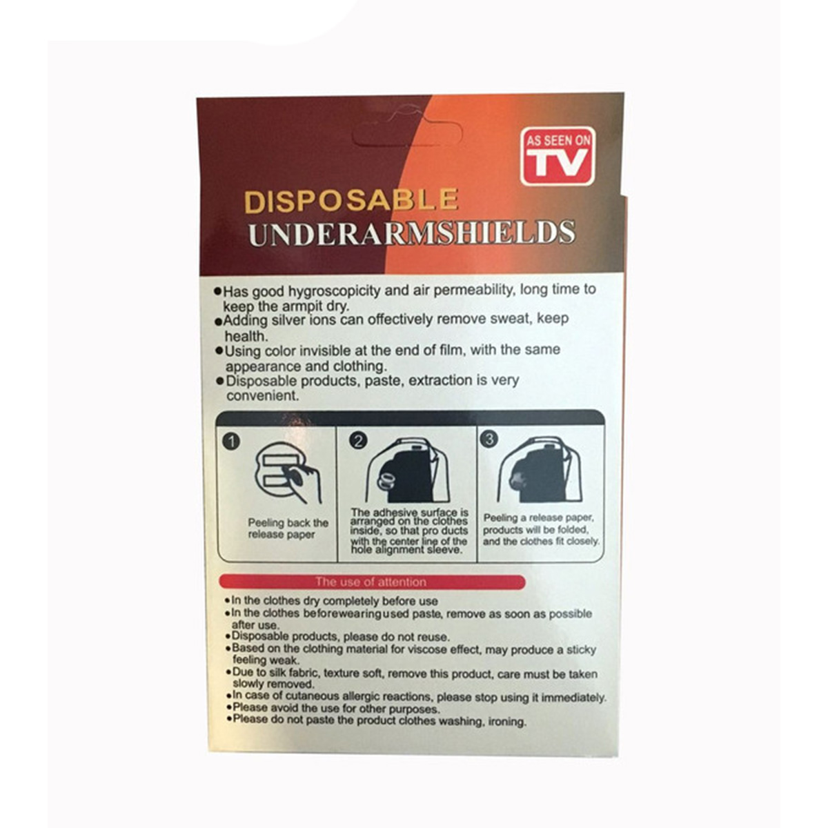 پد عرق گیر مدل Disposable