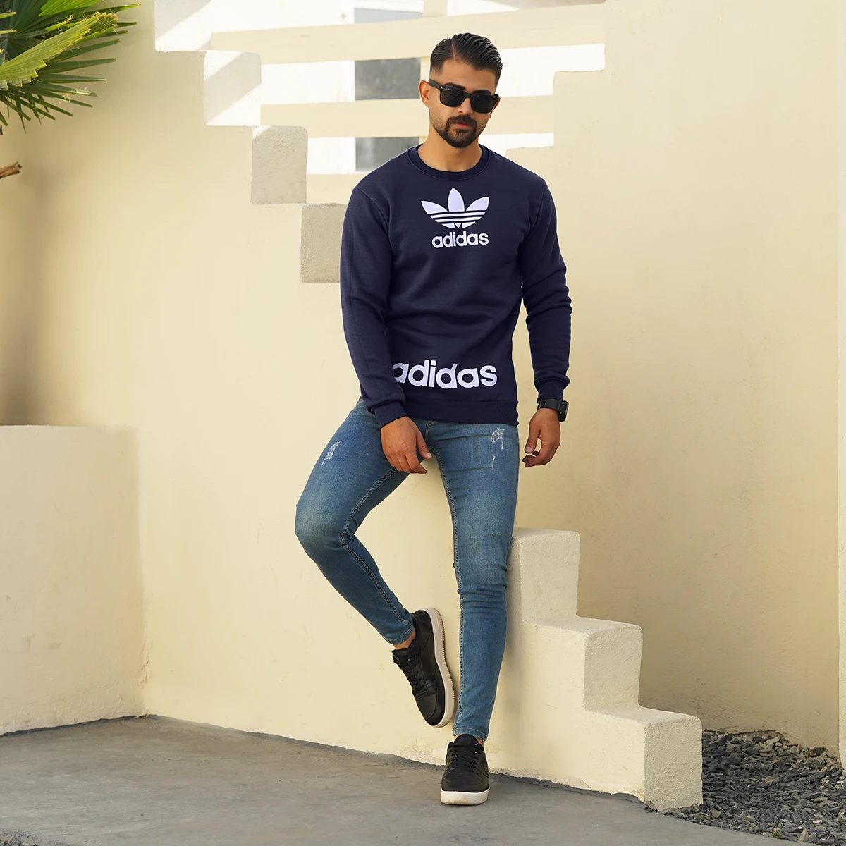 دورس آدیداس سرمه ای مردانه مدل Malon