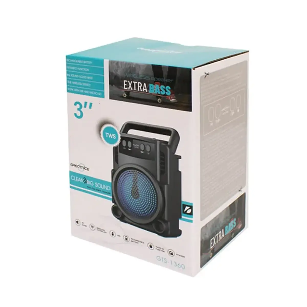 اسپیکر بلوتوثی Greatnice مدل GTS-1360