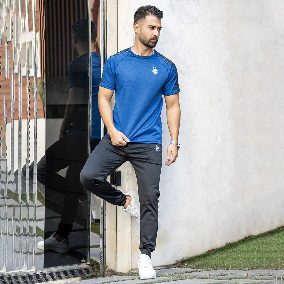 ست تیشرت شلوار استقلال مردانه مدل j92