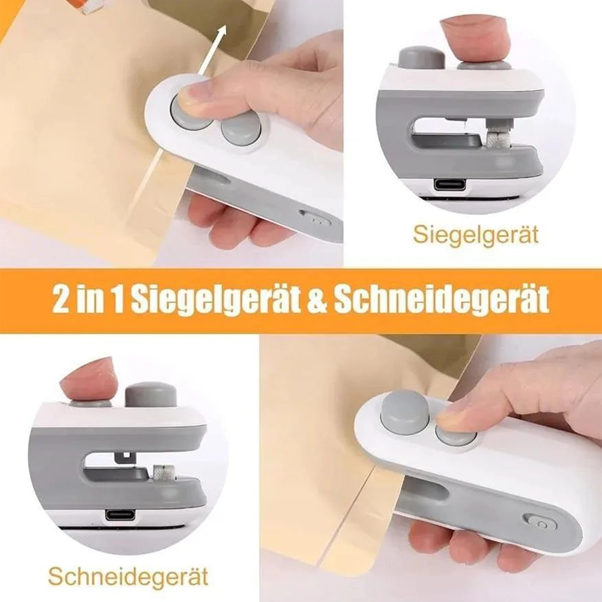 دستگاه پلمپ کیسه شارژی ، کاتر دار