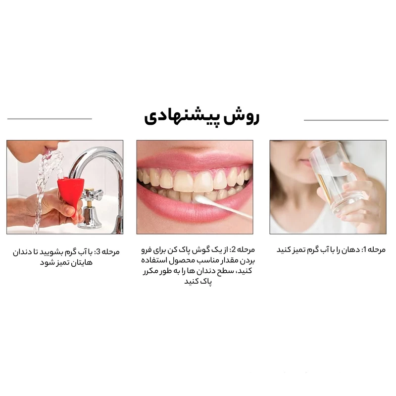 قطره سفید کننده دندان مدل LANBENA