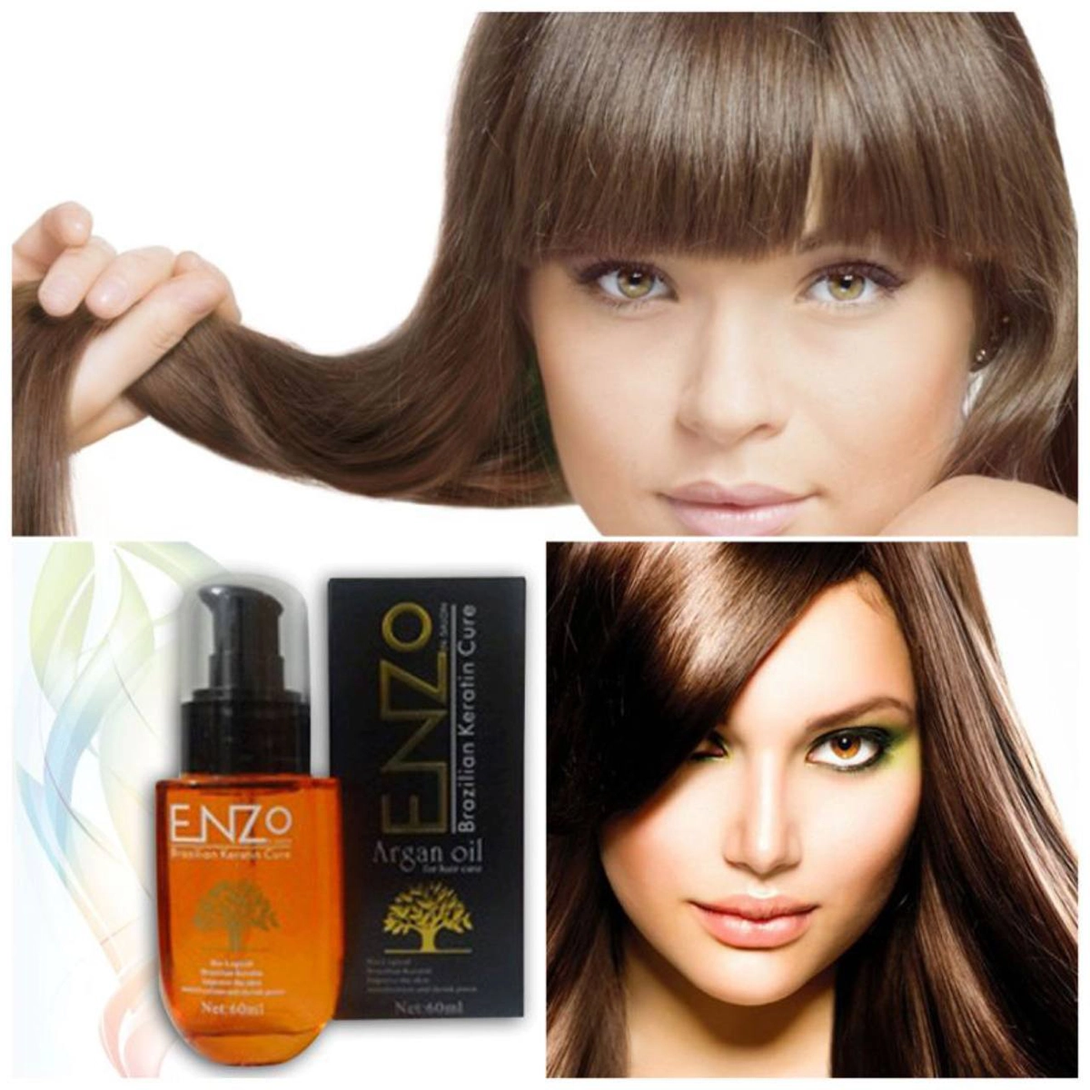روغن مغذی کننده مو آرگان ENZO