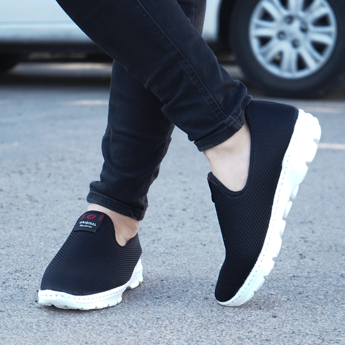 کفش ورزشی مشکی مردانه مدل Sasha