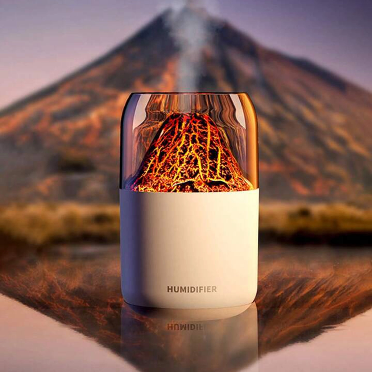 دستگاه بخور سرد طرح آتشفشان