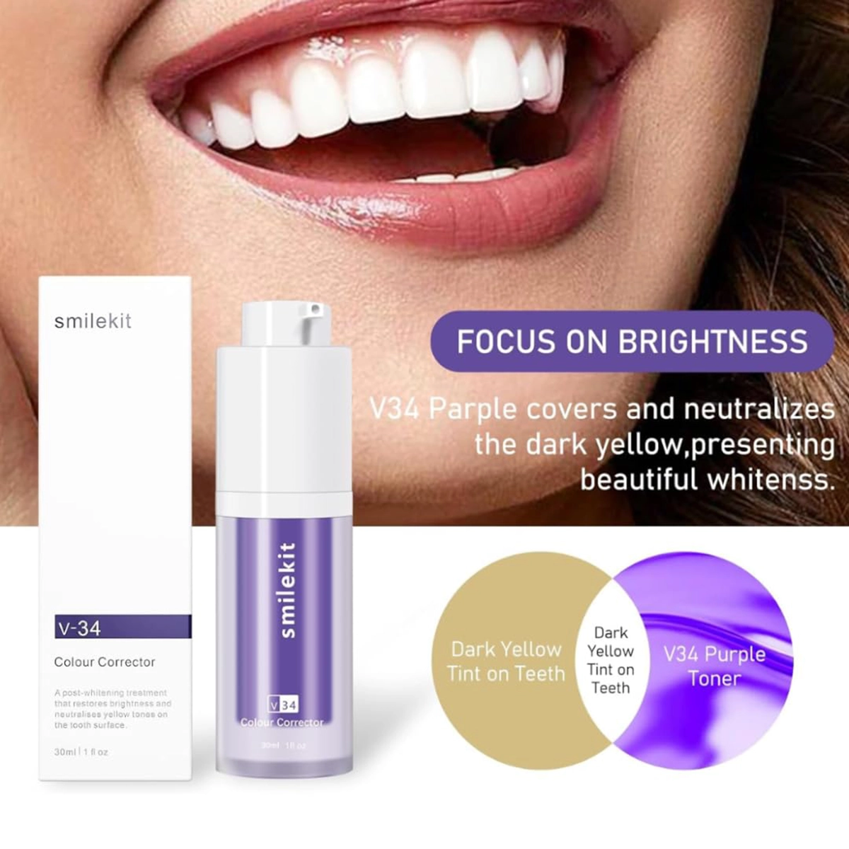 سفید کننده دندان Smilekit مدل V34