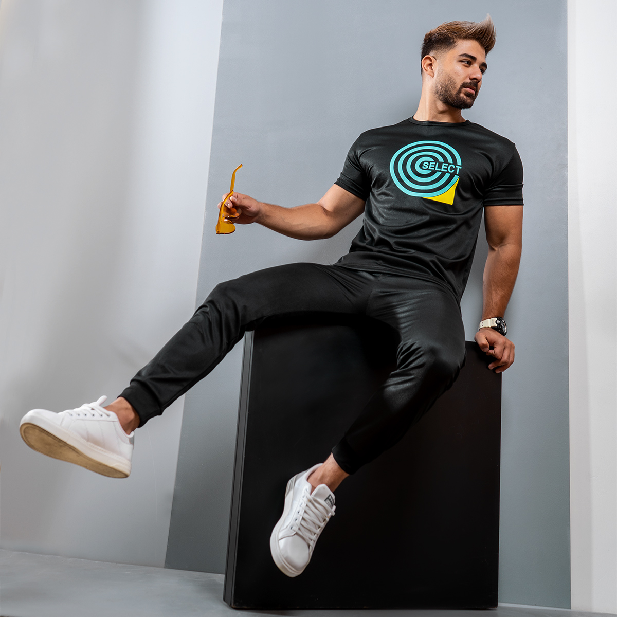 ست تیشرت شلوار Selectمردانه مدلLabini