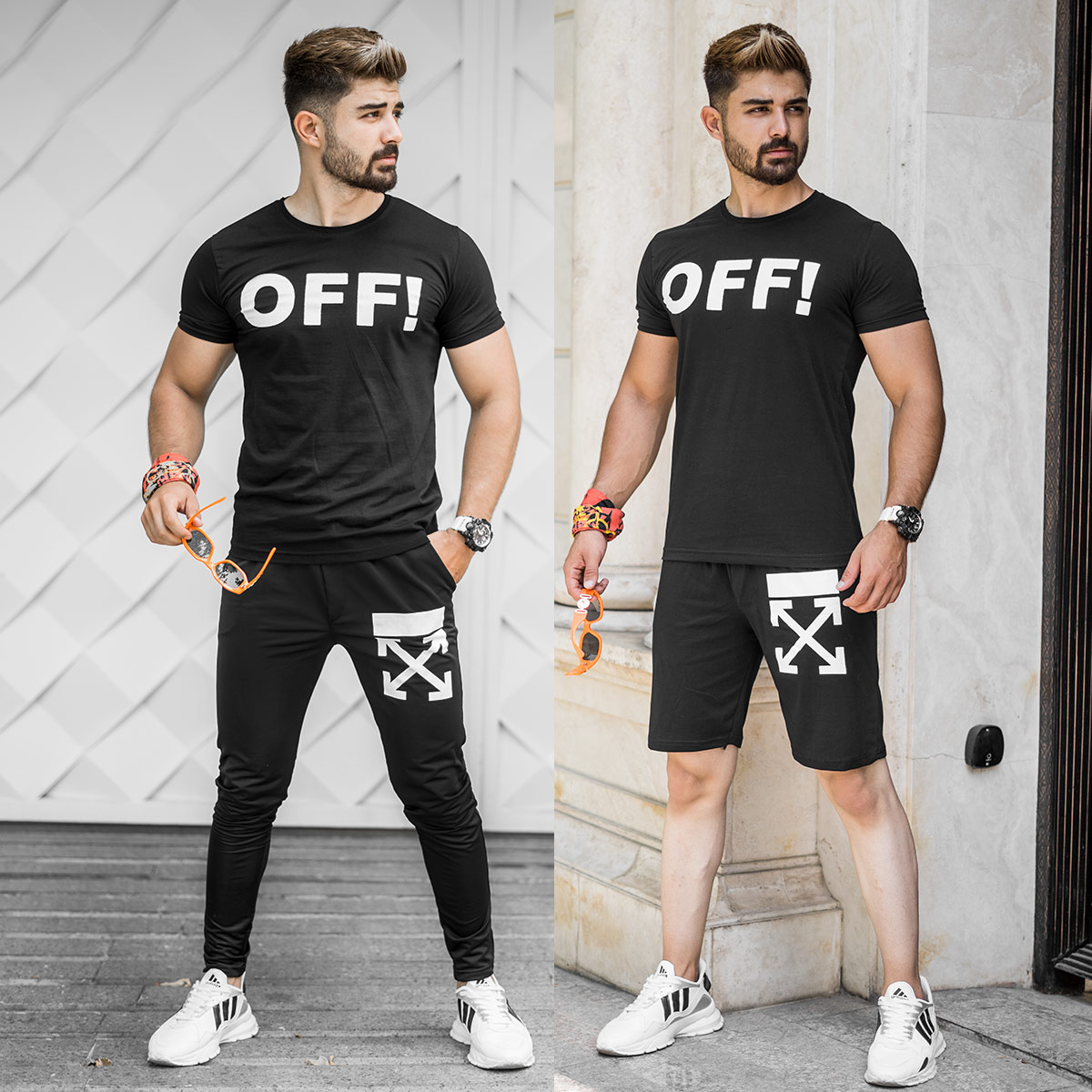 ست سه تیکه Off-White مردانه مدلRadman