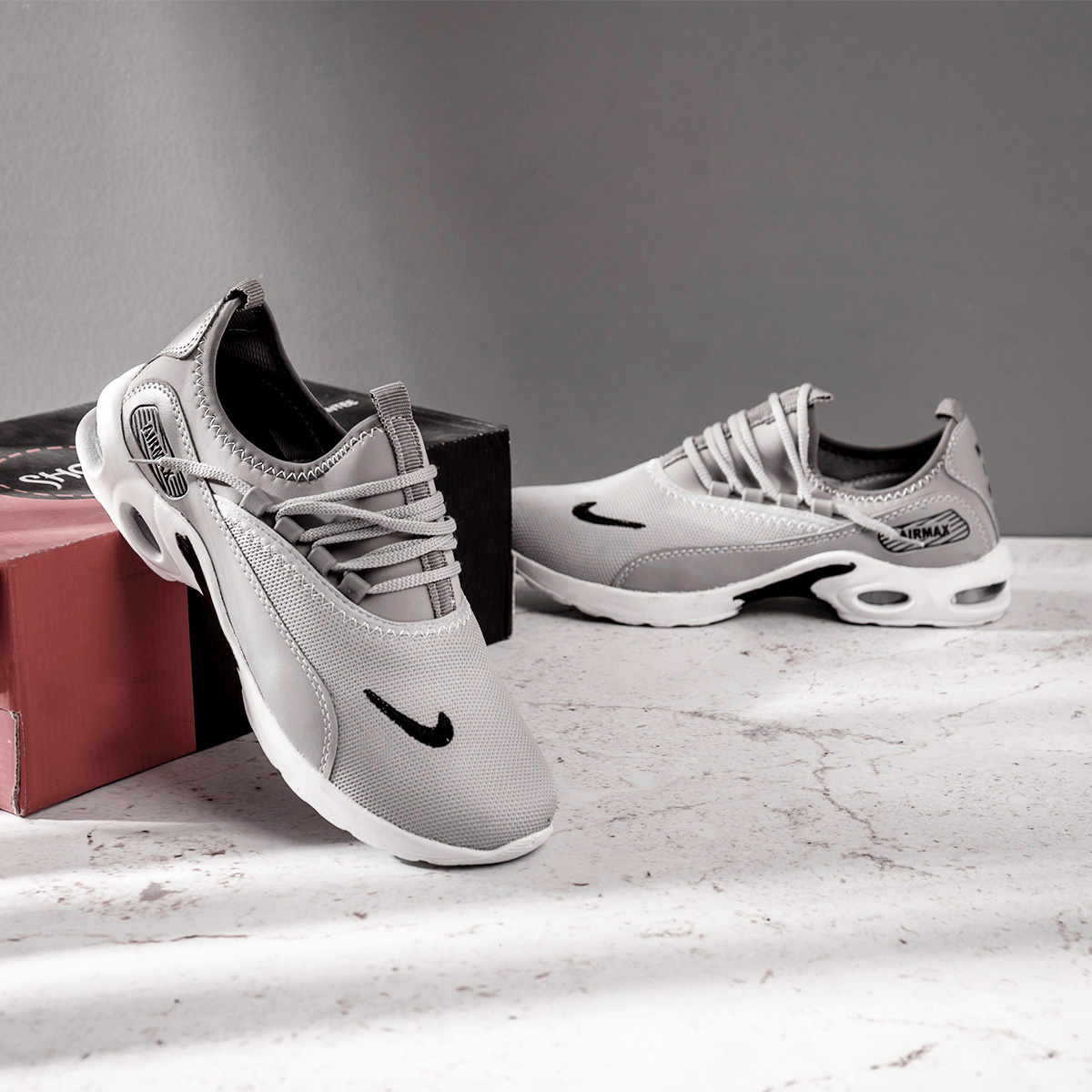 کفش ورزشی Nikeمردانه طوسی مدل Mahed