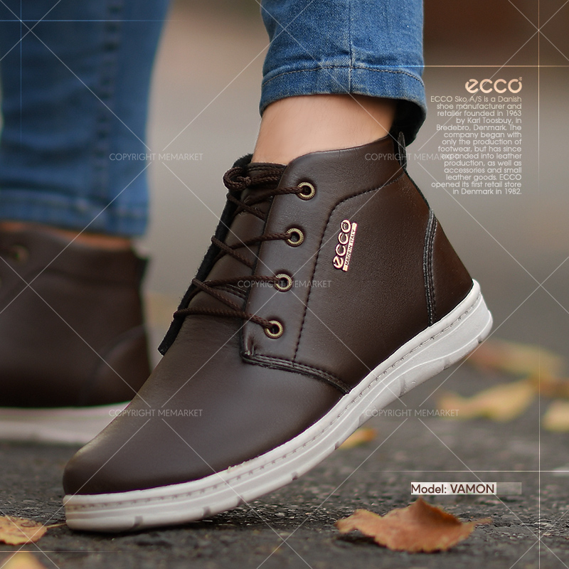 کفش ساقدار مردانهVAMON قهوه ای