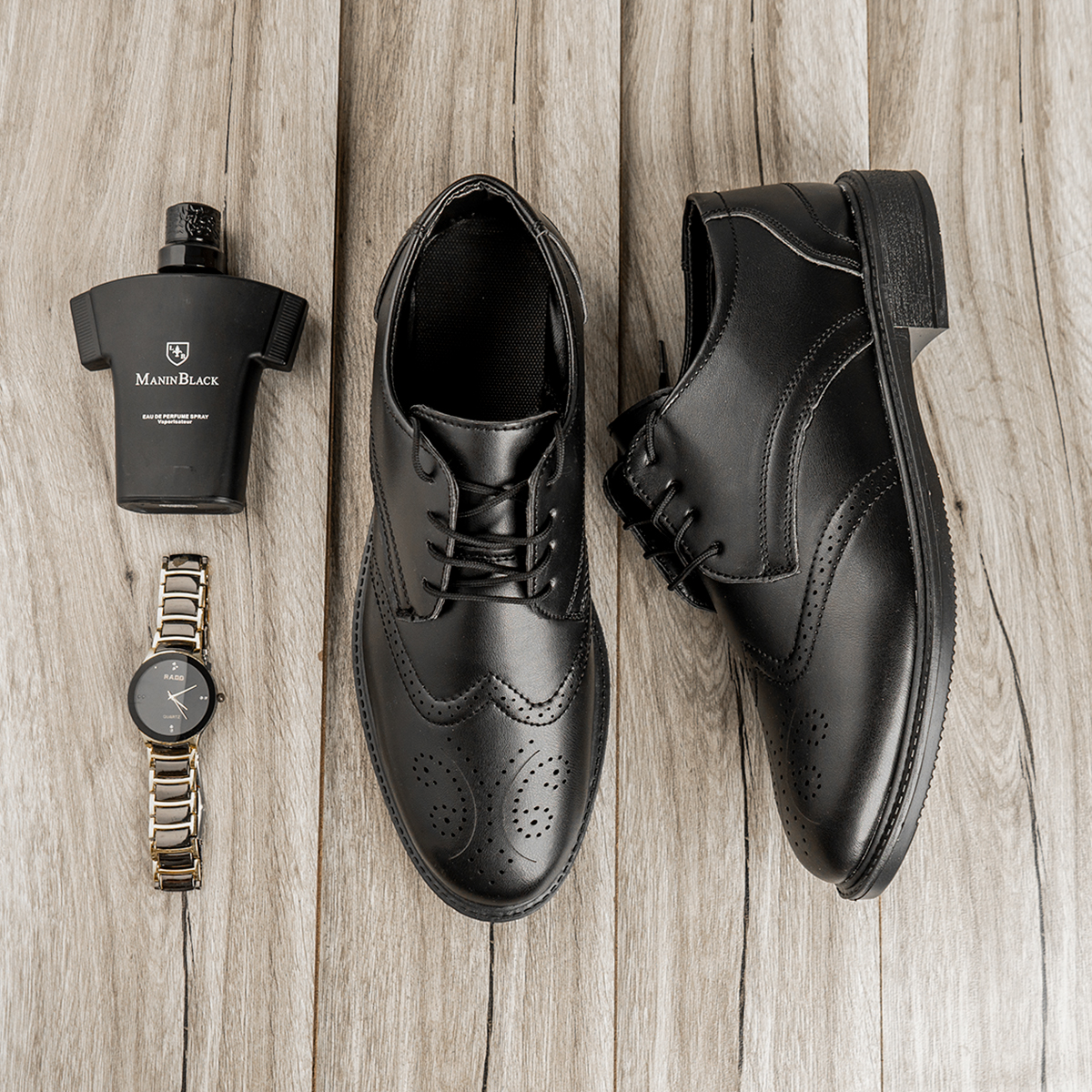 کفش رسمی مردانه مشکی مدل Ecco